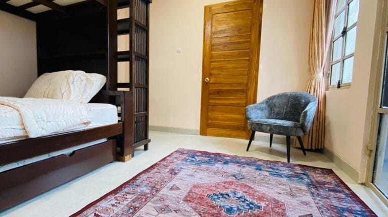 What makes The Bungas Villa in Jimbaran unique?